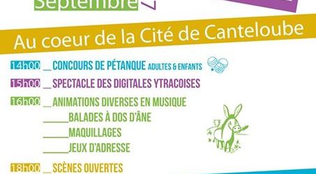 Fête de cités de Canteloube, Clémenceau, Cortat et Marmiers. Fête de cités de Canteloube, Clémenceau, Cortat et Marmiers.